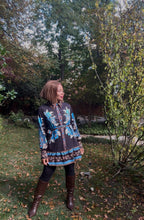 Midnight Garden Belted Mini Dress