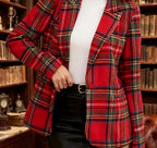 The Holly Plaid Holiday Blazer