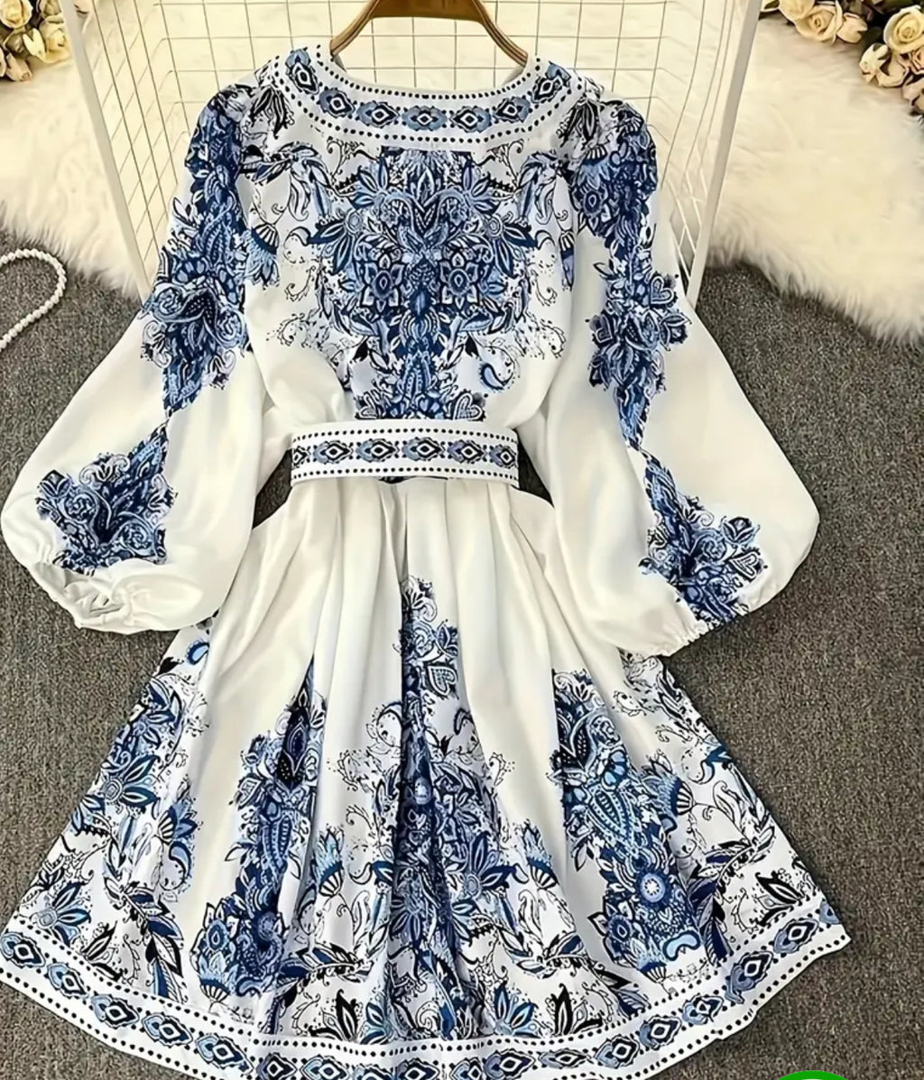 Jasper Chinoiserie Dress