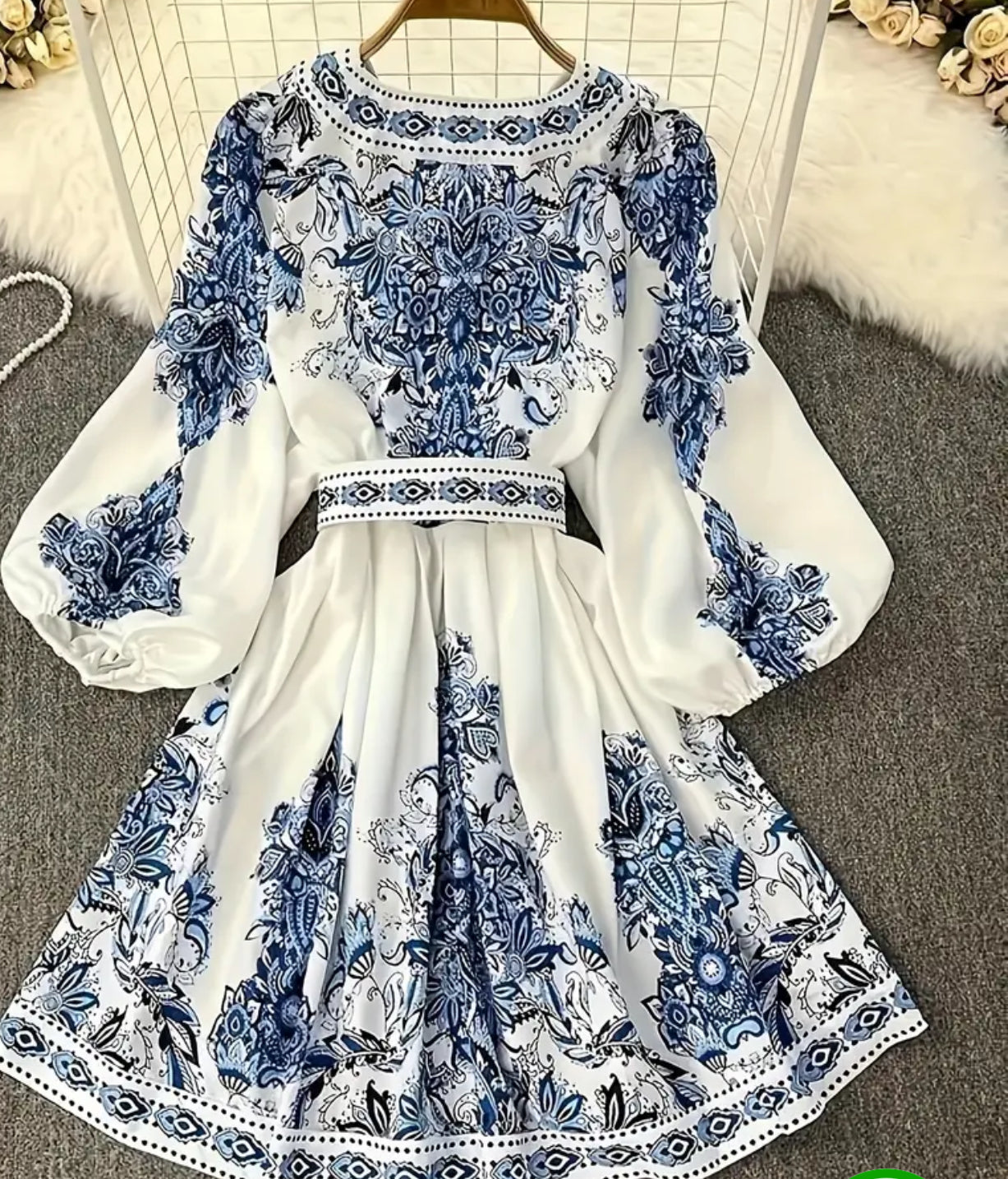 Jasper Chinoiserie Dress