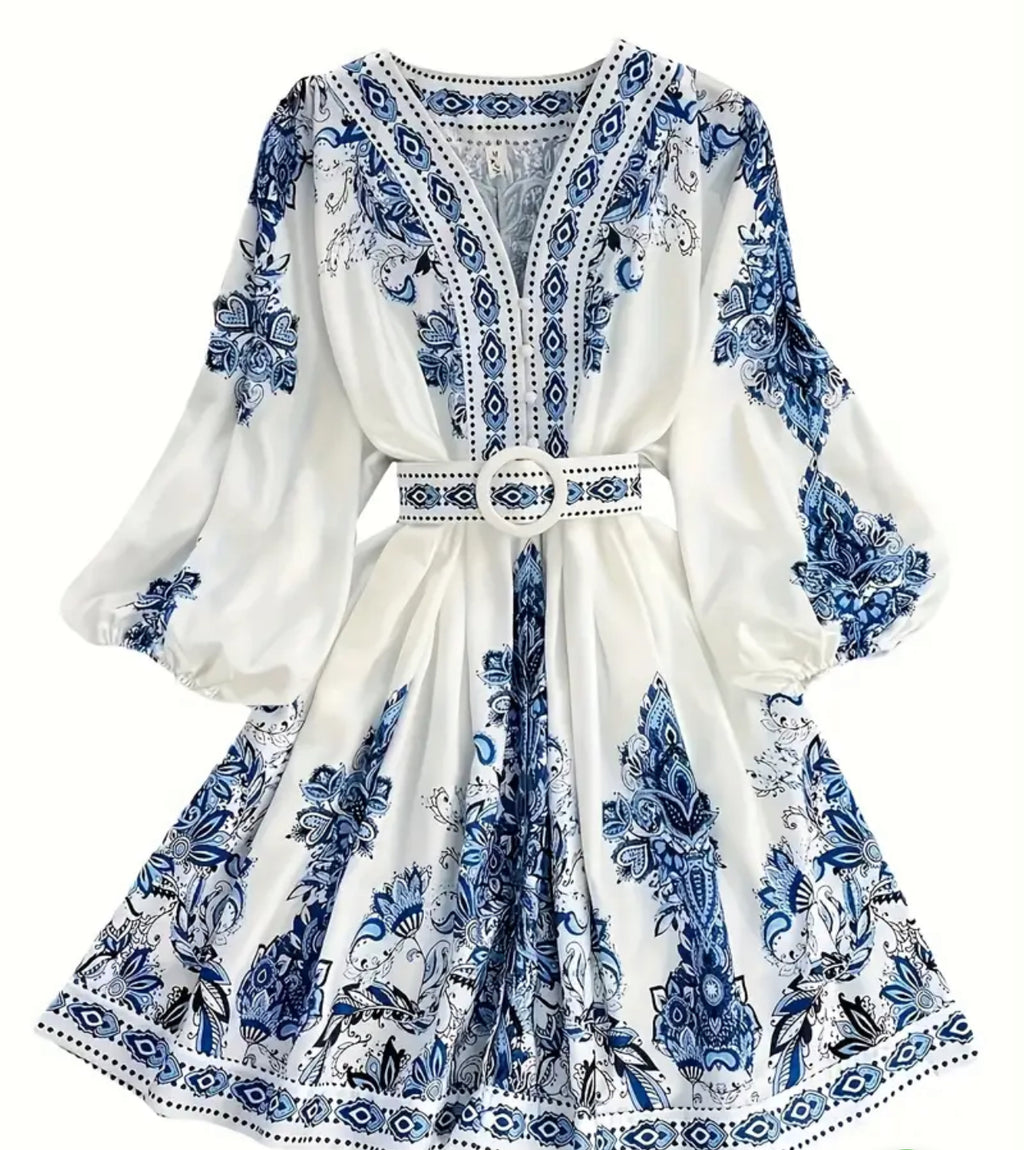 Jasper Chinoiserie Dress