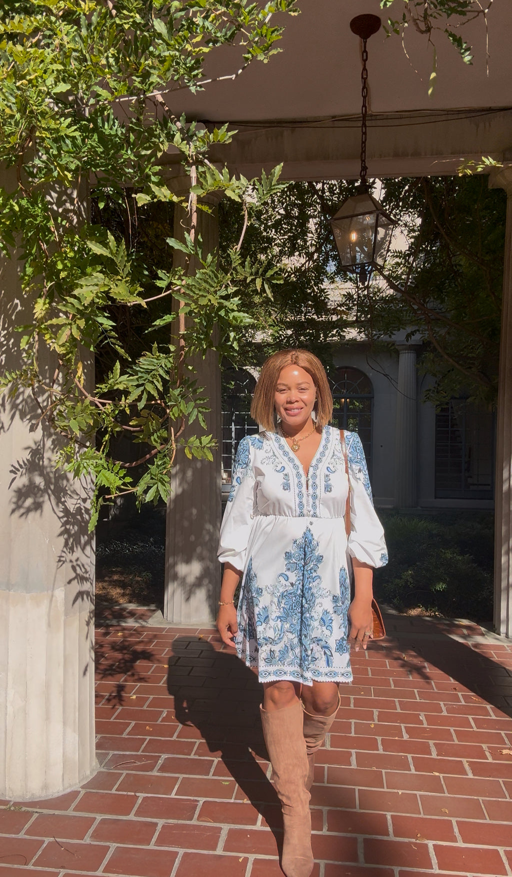 Jasper Chinoiserie Dress