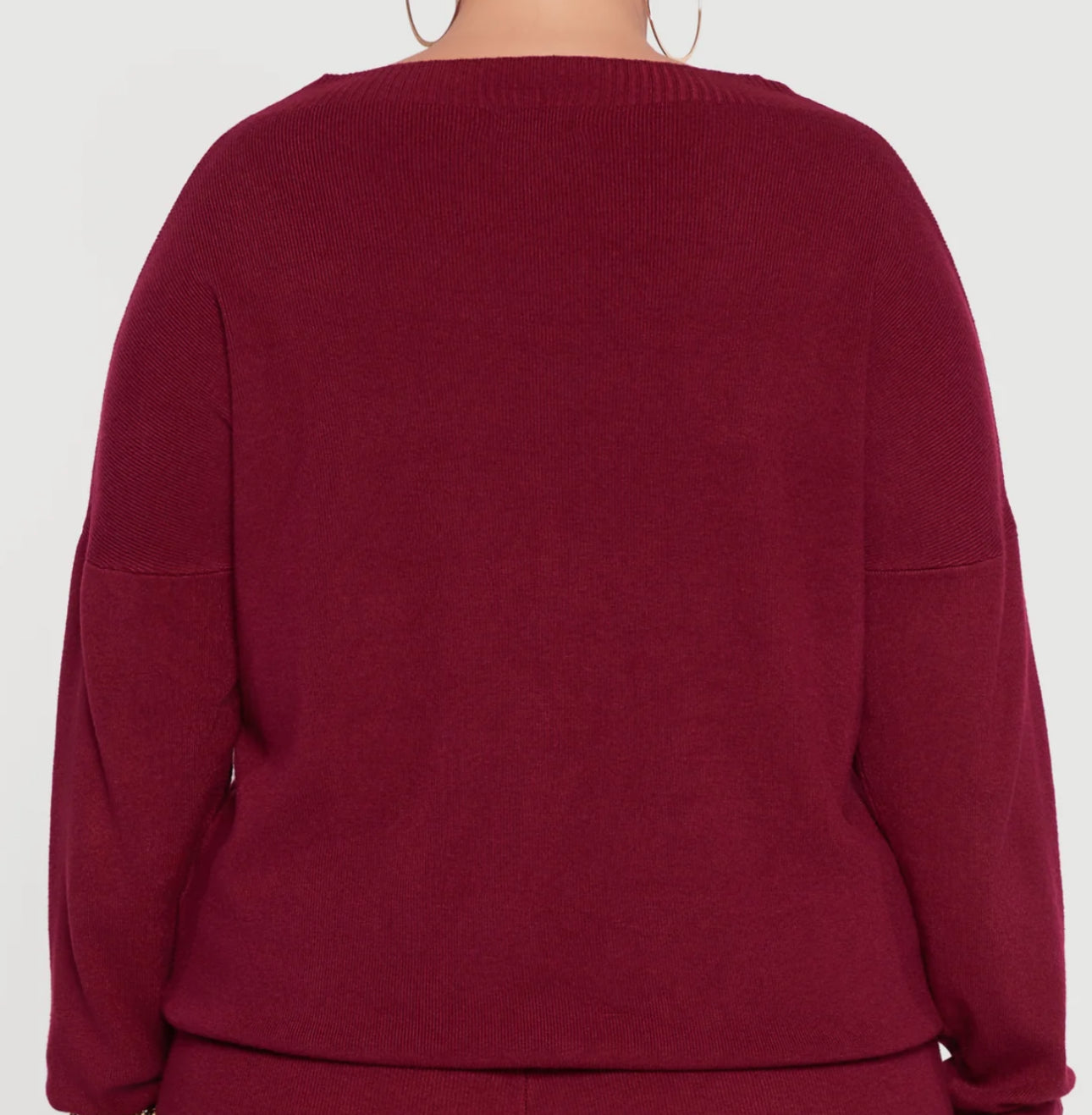 The Bordeaux Lounge Knit Set