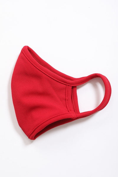 Red Reusable Face Mask