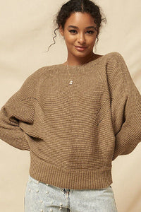 Monica Ribbed Knit Sweater